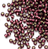 Toho Round 8/0 Silver-Lined Frosted Amethyst [10g]