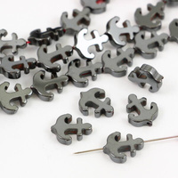 Hematyt grafitowy kotwica 13x10mm