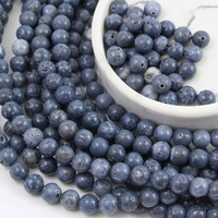 Koral niebieski kula 8mm