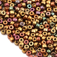 Matubo 8/0 Matte Metallic Gold Copper [10g]