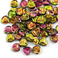 Rose Petals 8x7mm Crystal Magic Orchid [10szt]