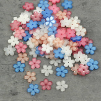 Akrylowe kwiatki mix kolor 11mm [20szt]