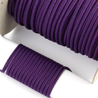 Sznurek sutasz POLSKI 3mm ciemny wrzosowy [1metr]