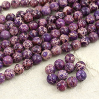 Jaspis lazurowe wybrzeże kula fioletowa 10mm