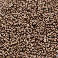 Miyuki Delica 11/0 Duracoat Galvanized Dark Mauve Matted [5g]