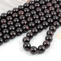 Granat kula gładka 12mm