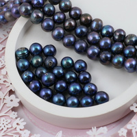 Perła słodkowodna fioletowa kula 9-10mm