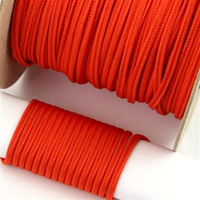 Sznurek sutasz POLSKI 3mm mocny pomarańczowy [1metr]