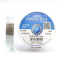 Griffin Linka stalowa jubilerska 19-splotowa 0,45mm [9 metrów]