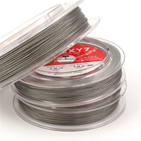 Japońska linka stalowa jubilerska FLEXY7 0,25mm Silver [2 metry]