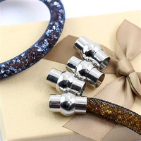 Zapięcie magnetyczne srebrne 8mm