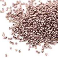 Toho Round 15/0 Galvanized Mauve [5g]