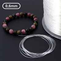 Gumka silikonowa przezroczysta 0,6mm [1metr]