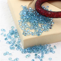 Diamenciki akrylowe transparentne do siatki aqua [ 6g ]