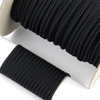 Sznurek sutasz POLSKI 3mm czarny [1metr]