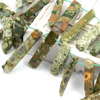 Jaspis riolit nieregularne długie 40-60mm