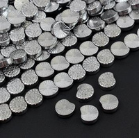 Hematyt muszla srebrna 10mm