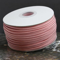 Sznurek sutasz chiński 3mm pąsowy [1 szpula]