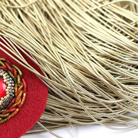 Bajorek do haftu miękki - stare złoto błyszczący 1mm [ 4g ]