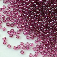 Toho Round 11/0 Inside-Color LT. Amethyst Fuschia Lined [10g]