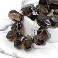 Kwarc dymny bryłka 24x18mm