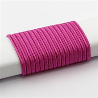 Sznurek sutasz acetat Pega 3mm ciemny różowy [1 metr]