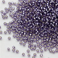 Toho Round 15/0 Silver-Lined Tanzanite [5g]