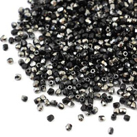 Fire Polish 2mm Jet Chrome [80szt]