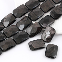 Hypersten prostokąt fasetowany 25x18mm