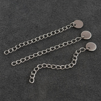 Łańcuszek przedłużka z blaszką stal szlachetna 5cm