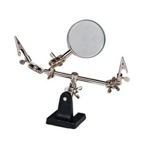 Uchwyt montażowy trzecia ręka z lupą