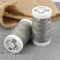 Supermocne nici Craft popielate nr 20 [szpula 100m]