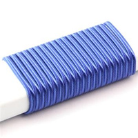 Sznurek sutasz chiński 3mm kobaltowy [1 metr]