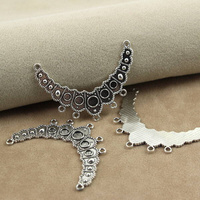 Baza naszyjnika srebrna 63x50mm