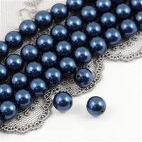 Preciosa Nacre Round Pearl Maxima Blue 8mm [4szt]