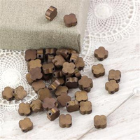 Hematyt miedziany kwiatek matowy 6mm [4szt]