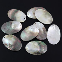 Masa perłowa zawieszka owal 56x38mm