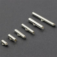 Końcówka do bransolet wsuwana srebrna 26mm