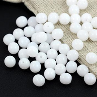 Round Beads Alabaster White 6mm [20szt]