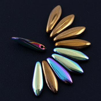Dagger Crystal Glittery Bronze 5x16mm [6szt]