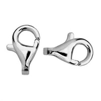 Zapięcie srebrne karabińczyk 13mm Ag925