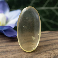 Kaboszon kwarc cytrynowy 31x16x7mm