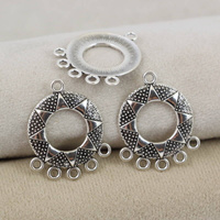 Baza kolczyka tarcza 32x25mm