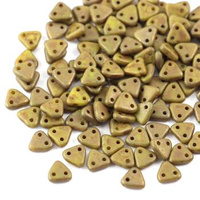 Triangle 6mm Chartreuse Copper Picasso [40szt]