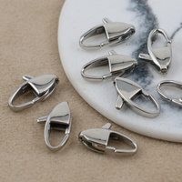 Zapięcie karabińczyk fantazyjny stal szlachetna 15mm