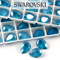 4320 Swarovski Pear Fancy Stone 14X10mm Azure Blue