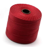 Nici nylonowe S-Lon micro cord SCARLET 0,12mm/240m [szpula]