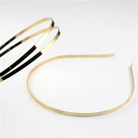 Baza opaski do włosów złota 5mm