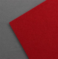 Filc sztywny MAŁY Knorr Prandell ciemno czerwony