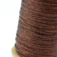 Sznurek sutasz USA 2,5mm metallic bronze [1 metr]